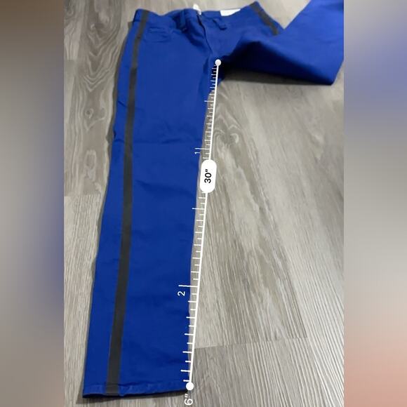 Rag & Bone for Intermix Limited Edition Lapis Tuxedo Royal Blue Legging Jeans 28 - Picture 12 of 12